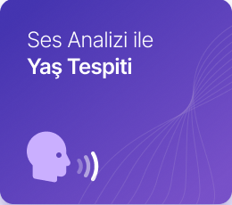 Ses Analizi ile Yaş Tespiti